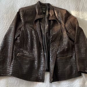 Vintage leather jacket. Worn once